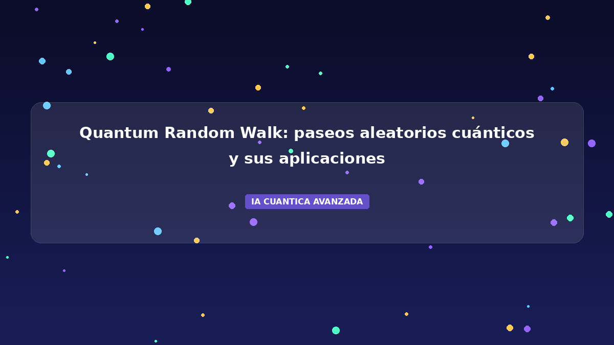Quantum Random Walk 2026: Paseos Cuánticos y sus