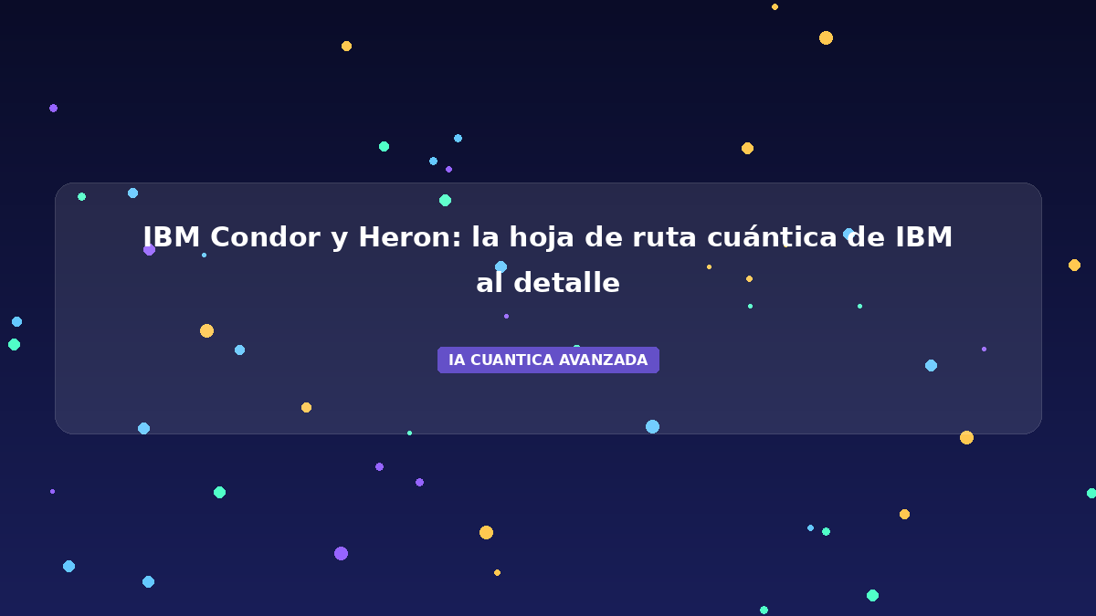 IBM Quantum 2026: Condor, Heron y Hoja de Ruta