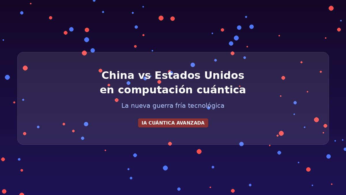 China vs EEUU en Computación Cuántica 2026: