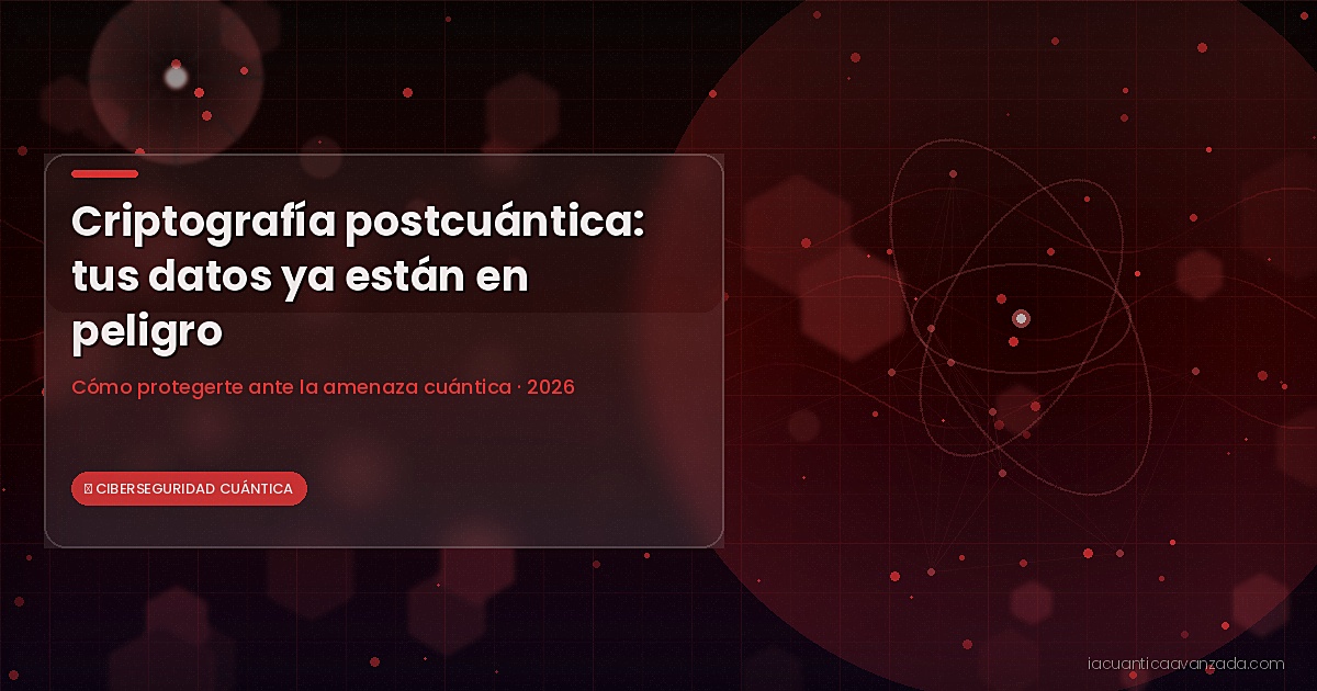 Criptografía Postcuántica 2026: Protege tus