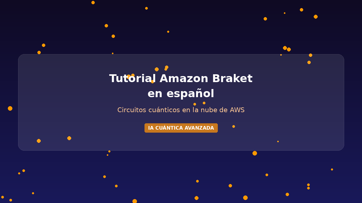 Tutorial Amazon Braket: ejecuta circuitos cuánticos en la nube de AWS