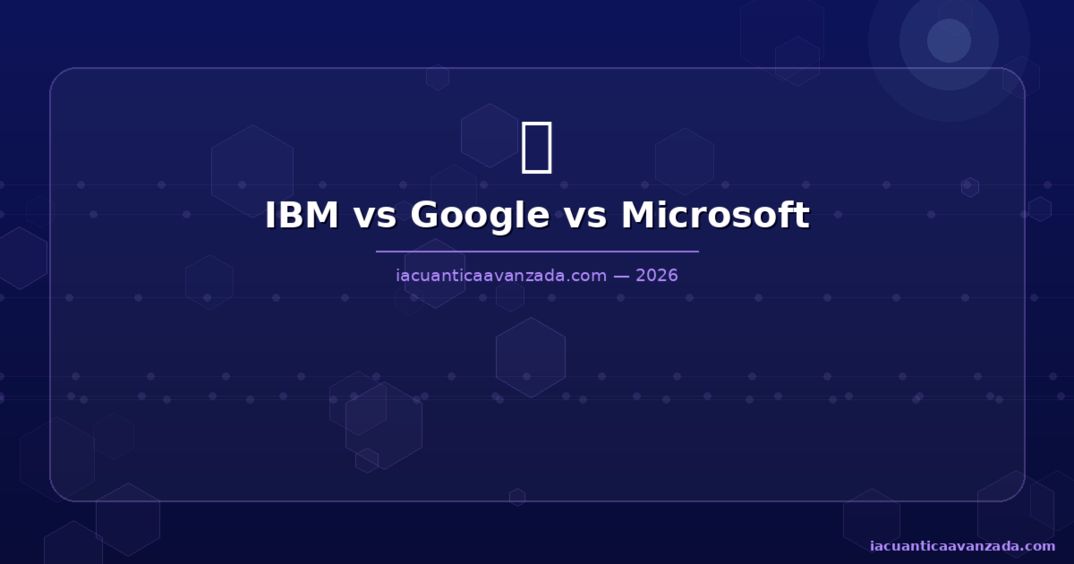 IBM Quantum vs Google vs Microsoft Azure Quantum