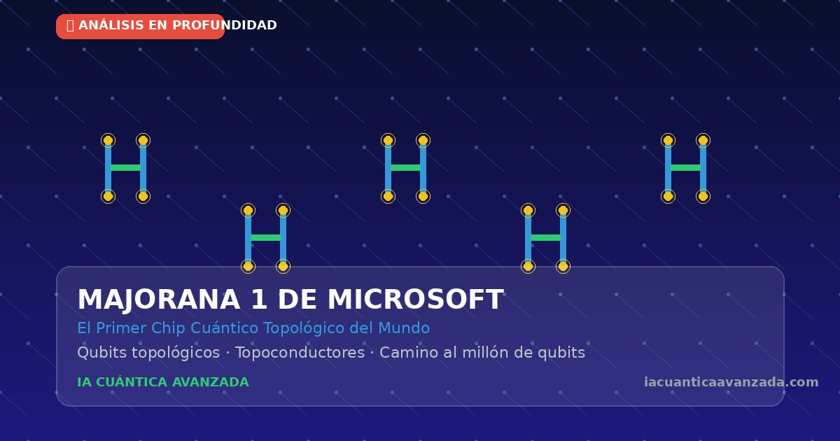Microsoft Majorana 1: Qubits Topológicos en 2026