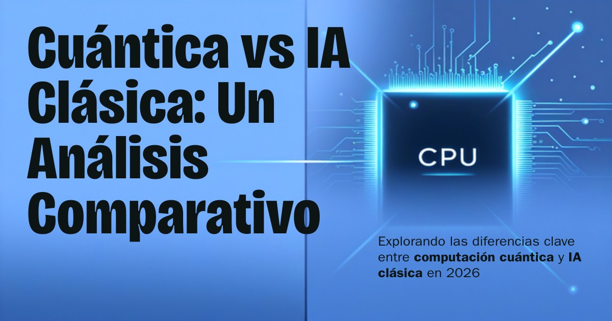 Computación Cuántica vs IA Clásica 2026: