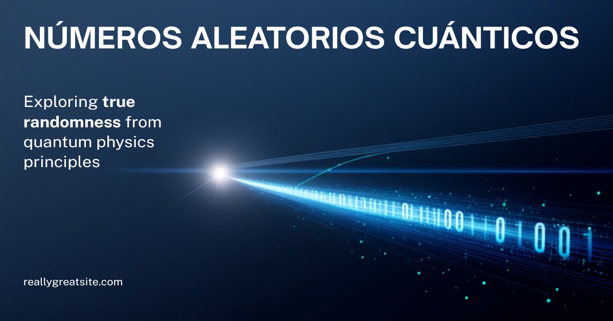 Números Aleatorios Cuánticos (QRNG) 2026: Azar Verdadero